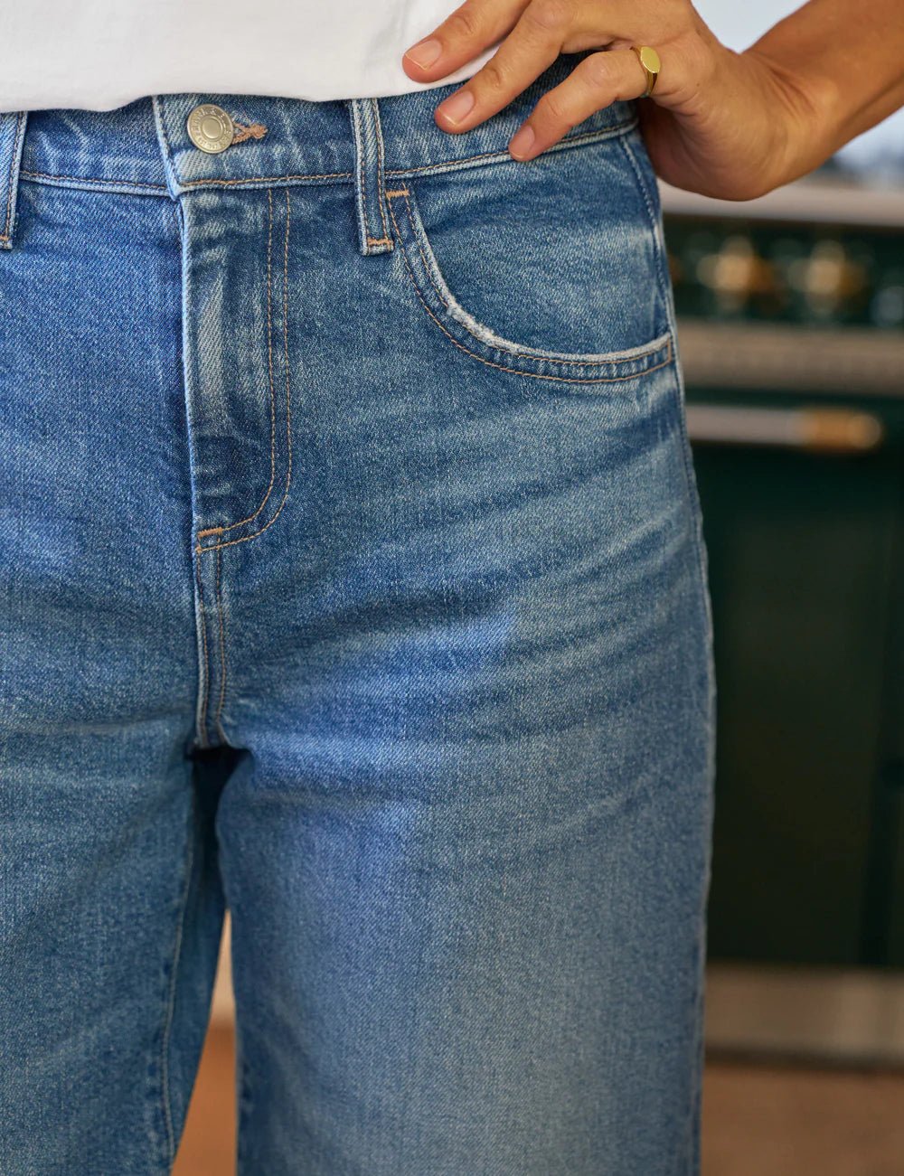Frank & Eileen - Brennan Barrel Jean 1978 Wash - Kalifornia Jean Bar