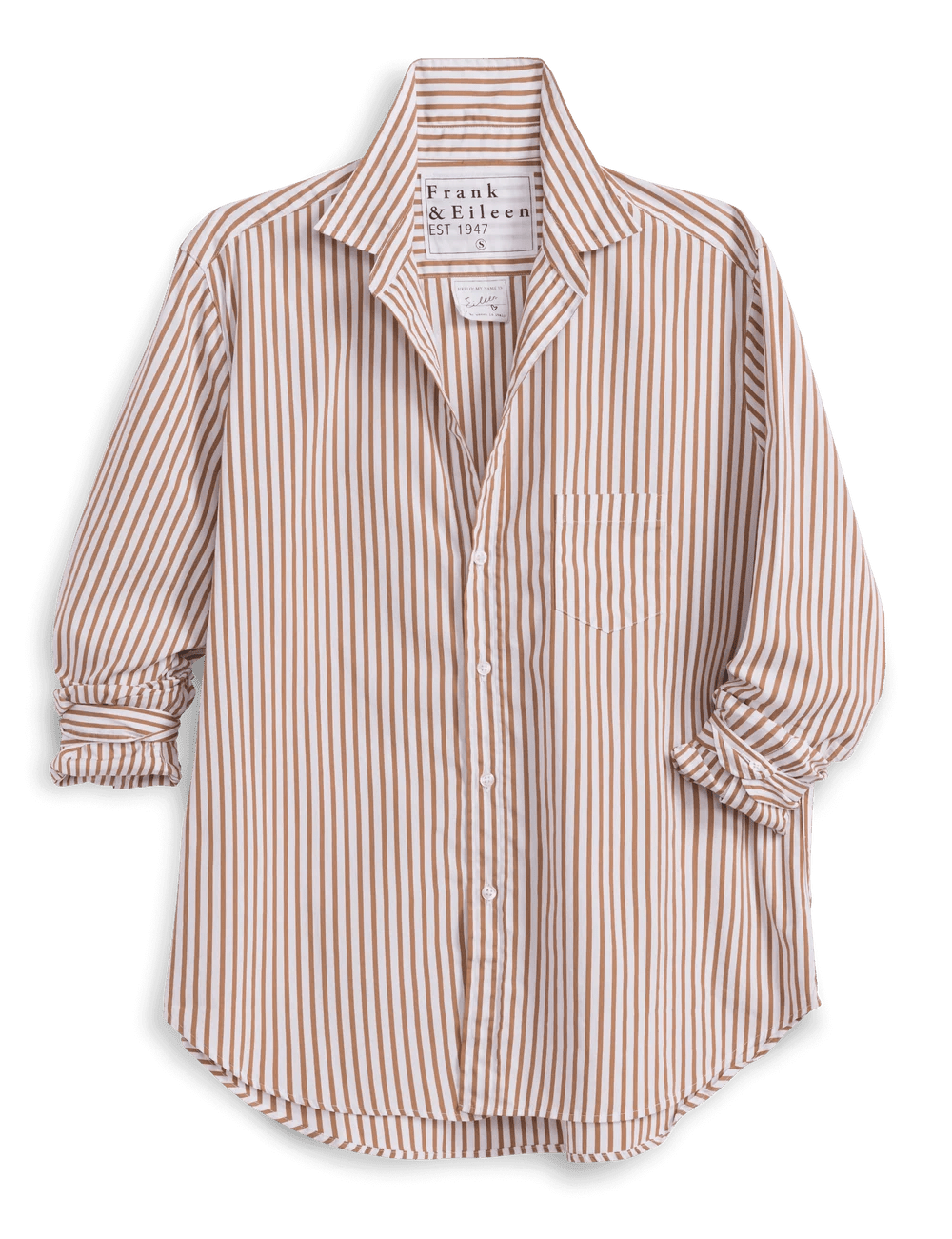 Frank & Eileen - Eileen Tan White Stripe - Kalifornia Jean Bar