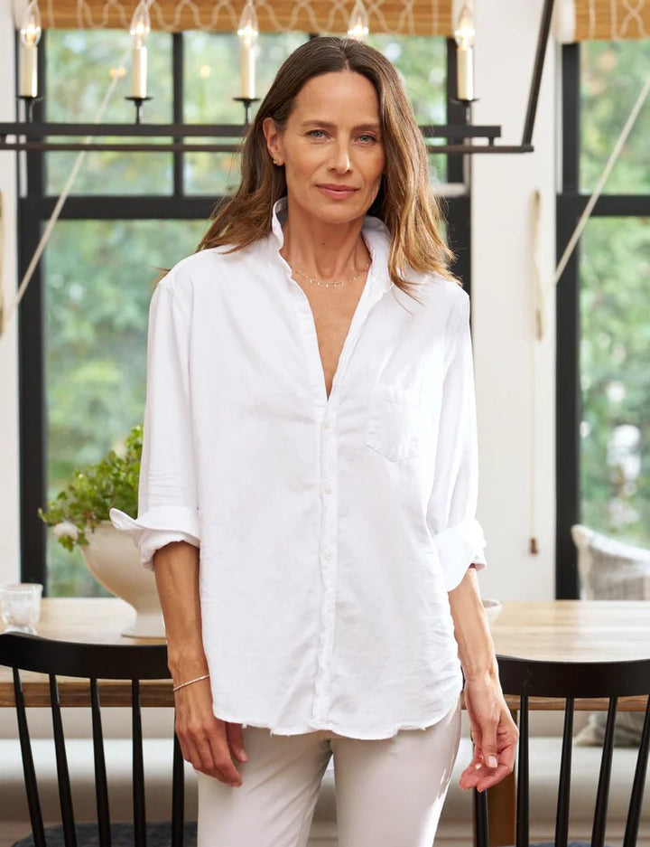 Frank & Eileen - Famous White Tattered Denim Eileen - Kalifornia Jean Bar