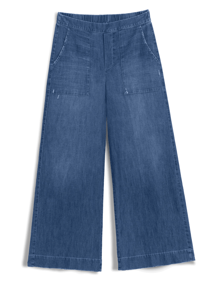 Frank & Eileen - Madeline Distressed Indigo Pant - Kalifornia Jean Bar