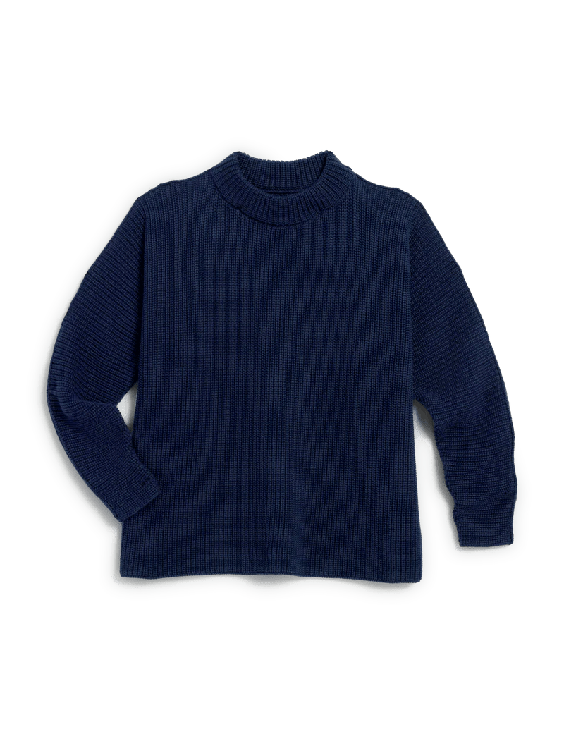 Frank & Eileen - Montecito Sweater in Marine - Kalifornia Jean Bar