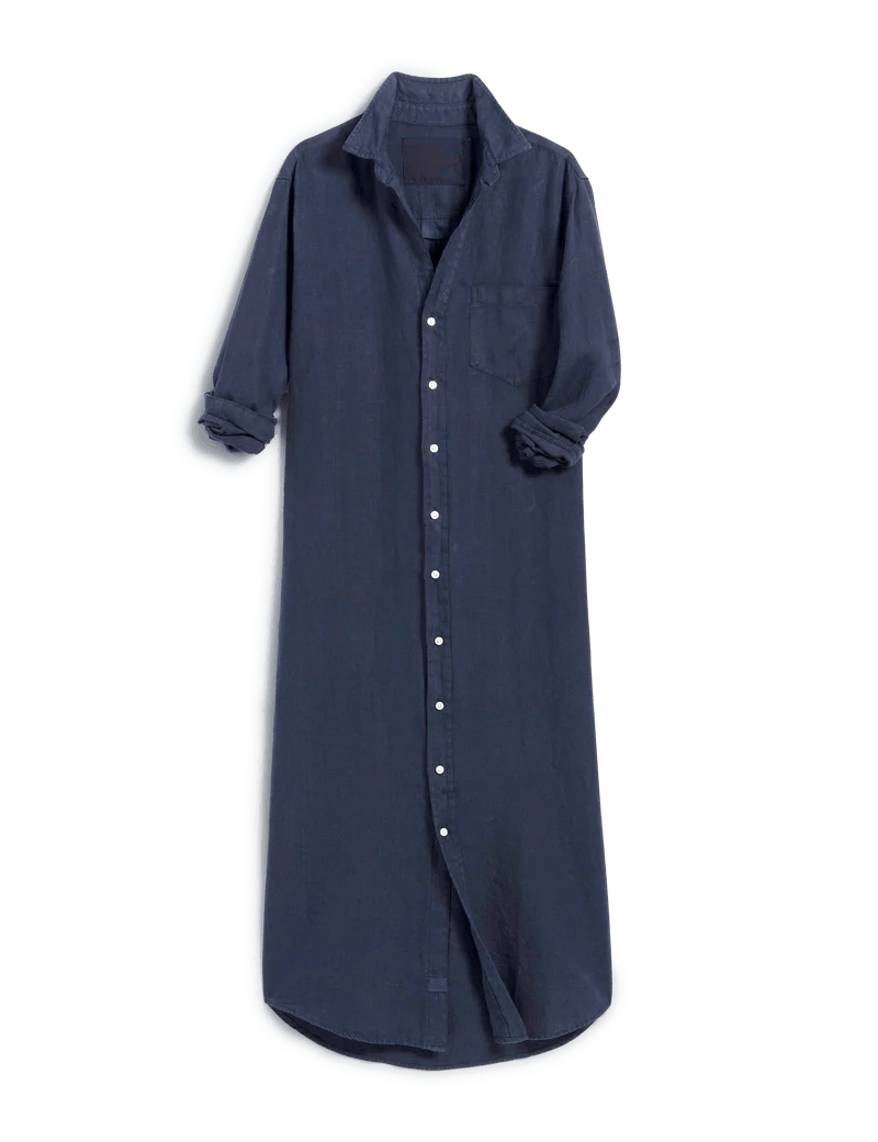 Frank & Eileen - Navy Rory Maxi Shirtdress - Kalifornia Jean Bar