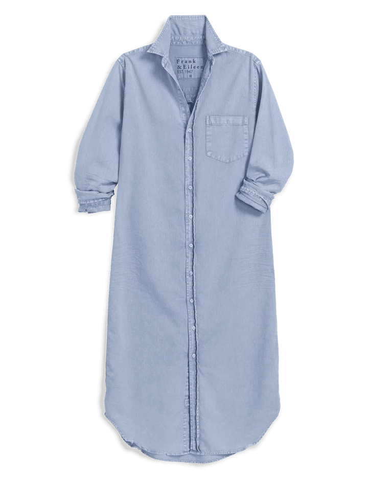 Frank & Eileen - Rory Denim Dress Poolwater Blue - Kalifornia Jean Bar