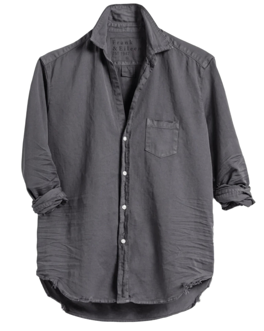 Frank & Eileen - Stonewash Indigo Empire State Eileen Relaxed Button - Up - Kalifornia Jean Bar