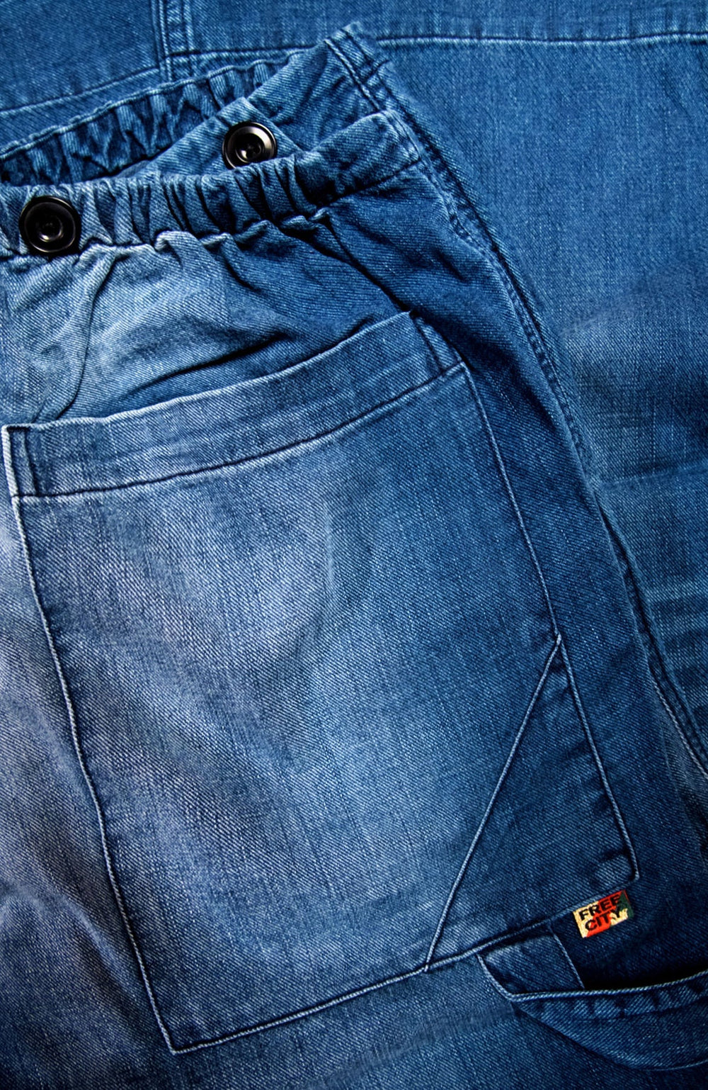 Freecity - French Sailor Japanese Indigo Pant - Kalifornia Jean Bar