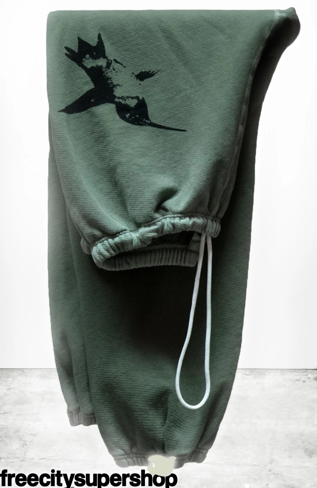 FREECITY - GREENDIRT POWDER SPARROW SUPERVINTAGE OG SWEATPANT - Kalifornia Jean Bar