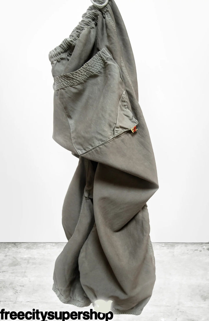 Freecity - Matte Satin Drawstring Biggy Pant Mud - Kalifornia Jean Bar