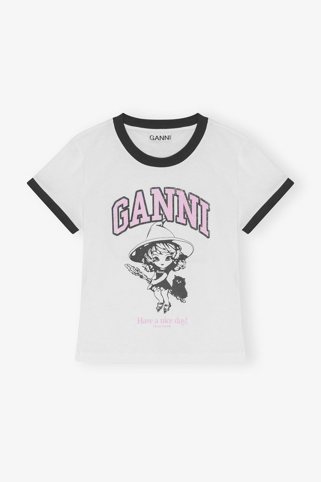 Ganni - Basic Jersey Witch Tee - Kalifornia Jean Bar