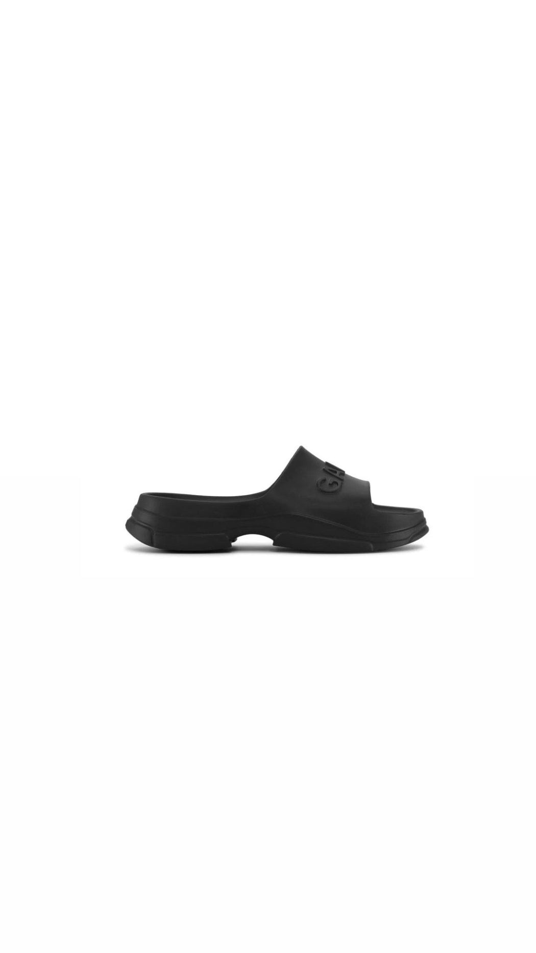 GANNI - Black Pool Slide Sandals - Kalifornia Jean BarGANNI - Black Pool Slide Sandals