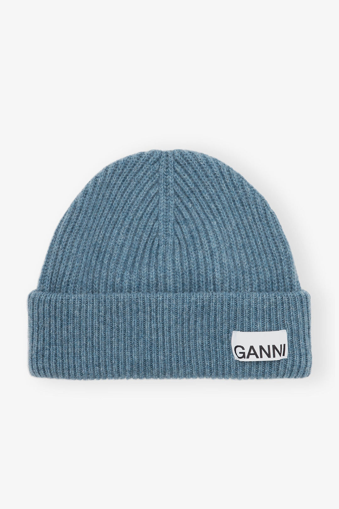 Ganni - Dusty Blue Beanie - Kalifornia Jean Bar Ganni - Dusty Blue Beanie Hat