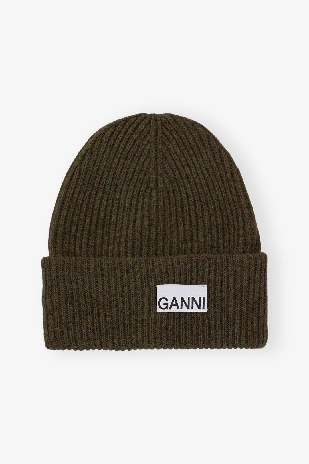 Ganni - Kalamata Chunky Rib Wool Beanie - Kalifornia Jean Bar Ganni - Kalamata Chunky Rib Wool Beanie Hat