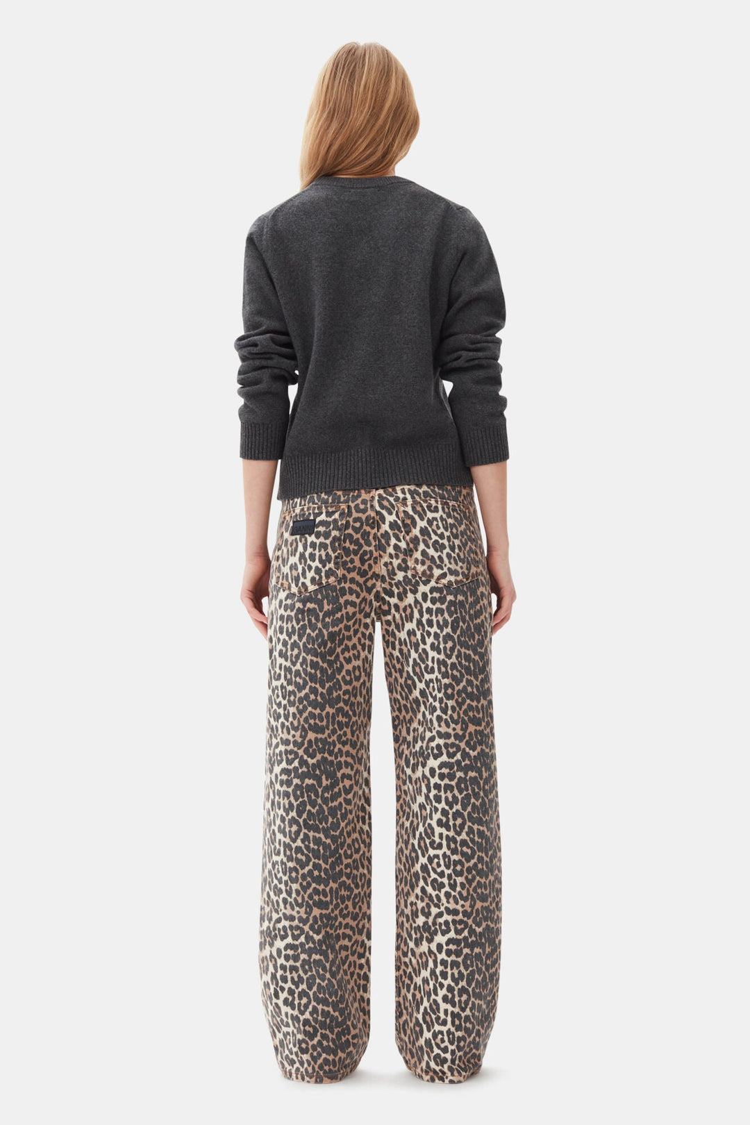 Ganni - Leopard Izey Jean - Kalifornia Jean Bar