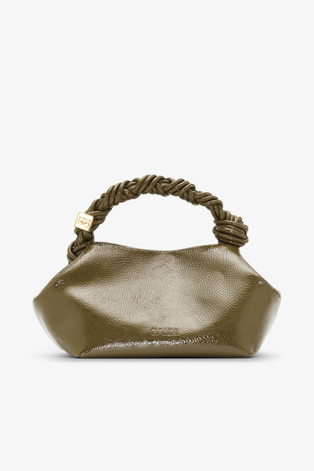 Ganni - Military Olive Bou Bag Small - Kalifornia Jean Bar