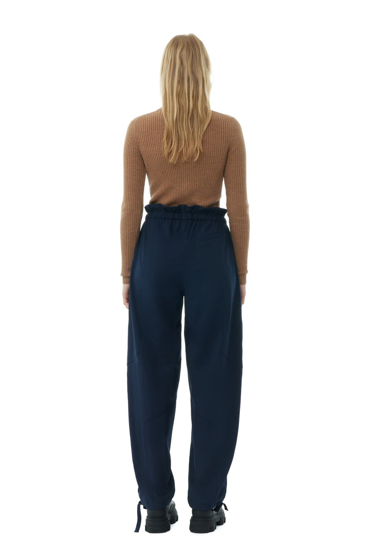 Ganni - Sky Captain Elasticated Waist Pants - Kalifornia Jean Bar