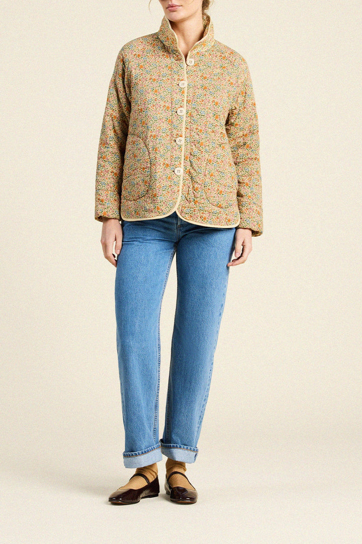 Trovata - Ginny Quilted Jacket in Gardenette