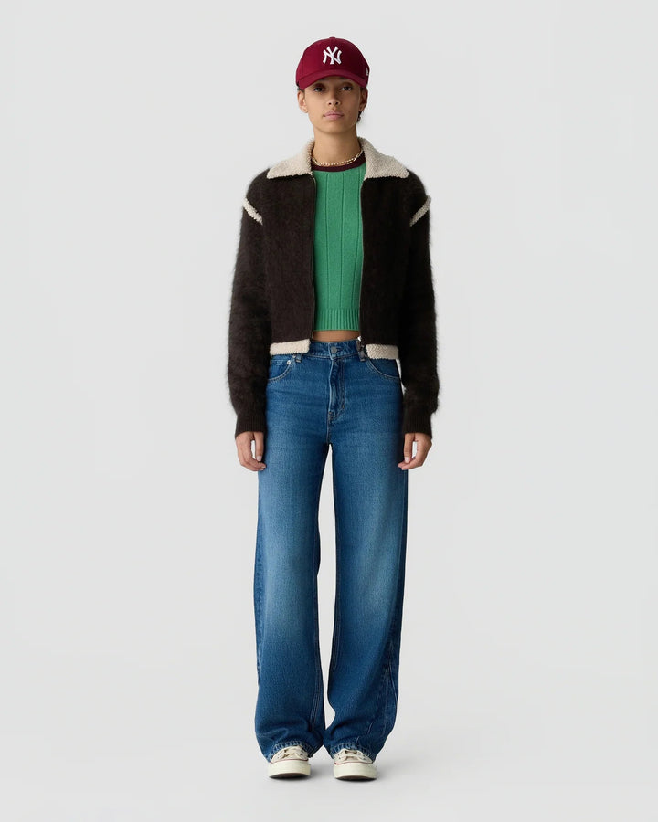 Guest in Residence - Burnt Cocoa Grizzly Frankie Jacket - Kalifornia Jean Bar