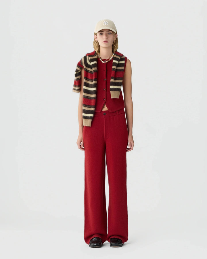 Guest in Residence - Carmine Tailored Cashmere Trouser - Kalifornia Jean Bar