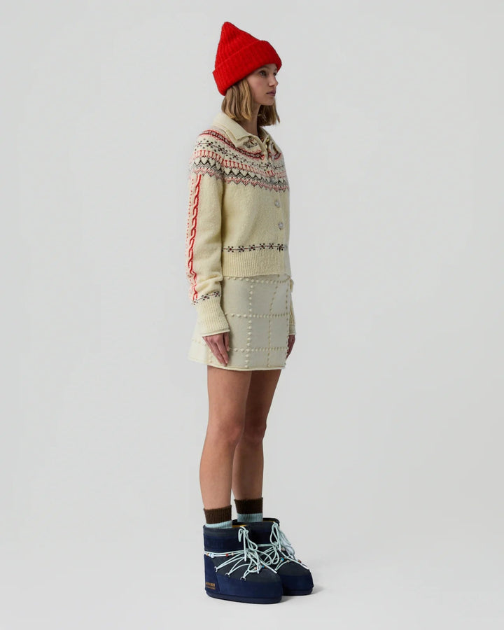 Guest in Residence - Cloud Chalet Cardigan Mist Combo - Kalifornia Jean Bar