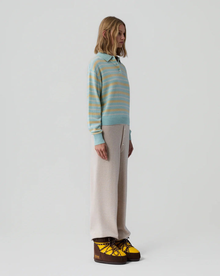 Guest in Residence - Collegiate Polo Seaglass Combo - Kalifornia Jean Bar