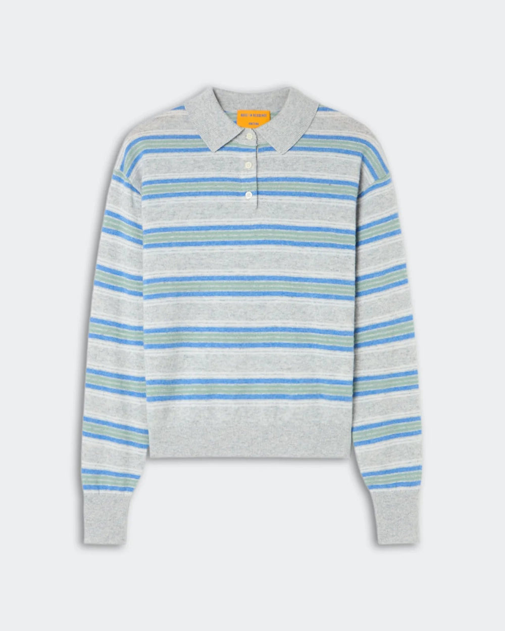 Guest in Residence - Collegiate Stripe Polo Stone Combo - Kalifornia Jean Bar