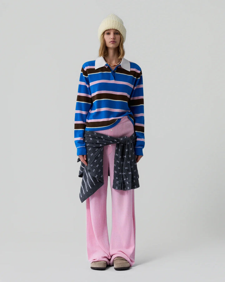 Guest in Residence - Cropped Stripe Rugby Twilight Combo - Kalifornia Jean Bar