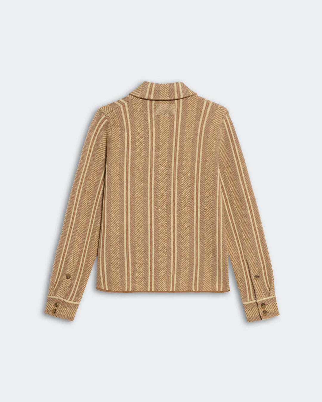 Guest in Residence - Dylan Stripe Shirt Almond Combo - Kalifornia Jean Bar