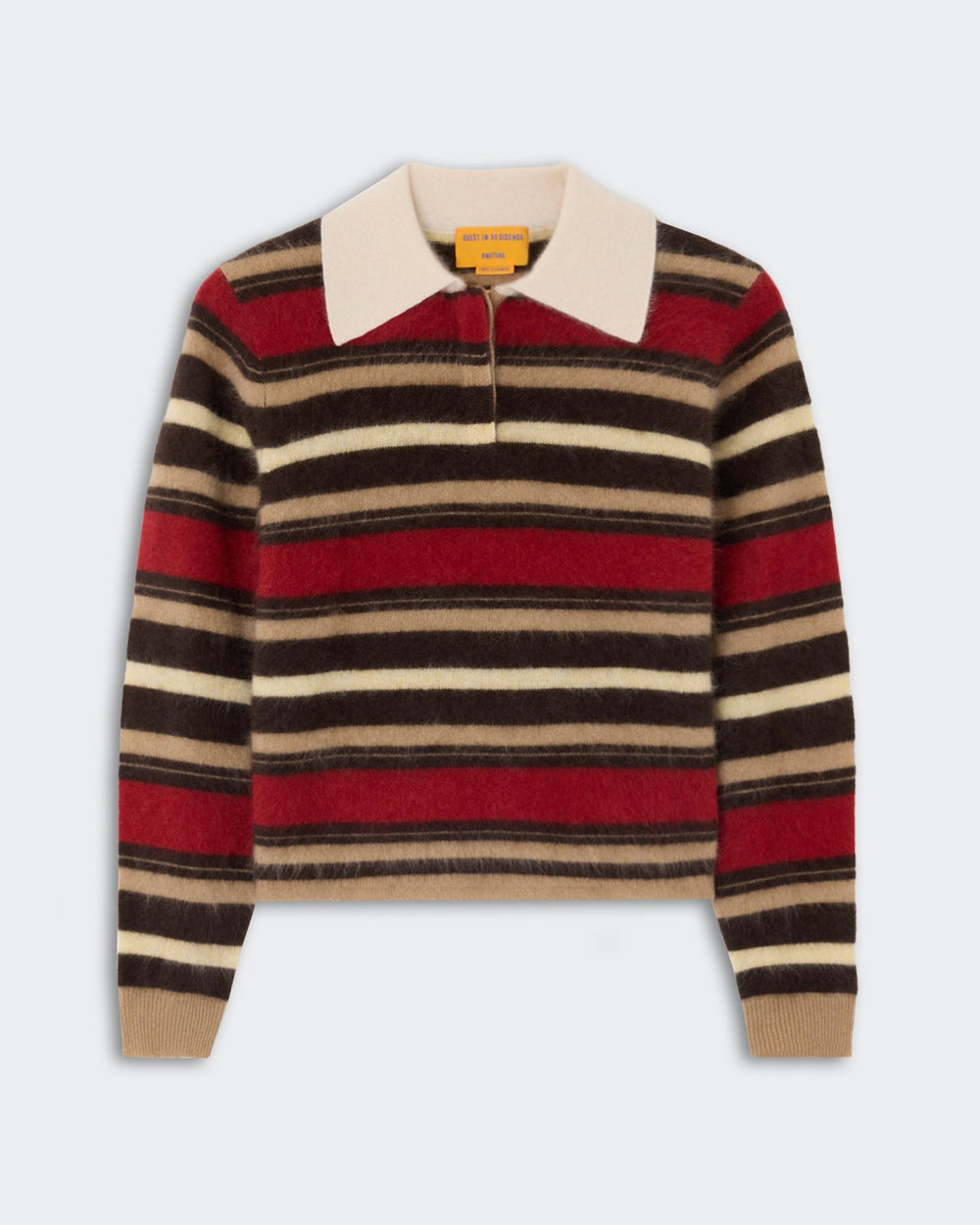 Guest in Residence - Grizzly Cropped Rugby Carmine Combo - Kalifornia Jean Bar