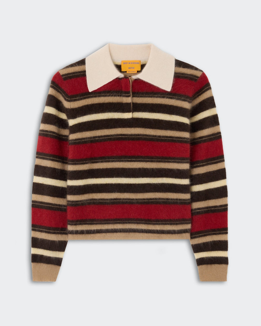 Guest in Residence - Grizzly Cropped Rugby Carmine Combo - Kalifornia Jean Bar