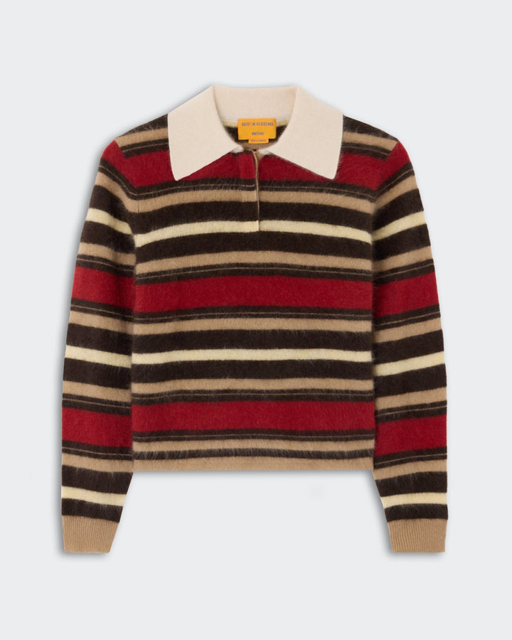 Guest in Residence - Grizzly Cropped Rugby Carmine Combo - Kalifornia Jean Bar