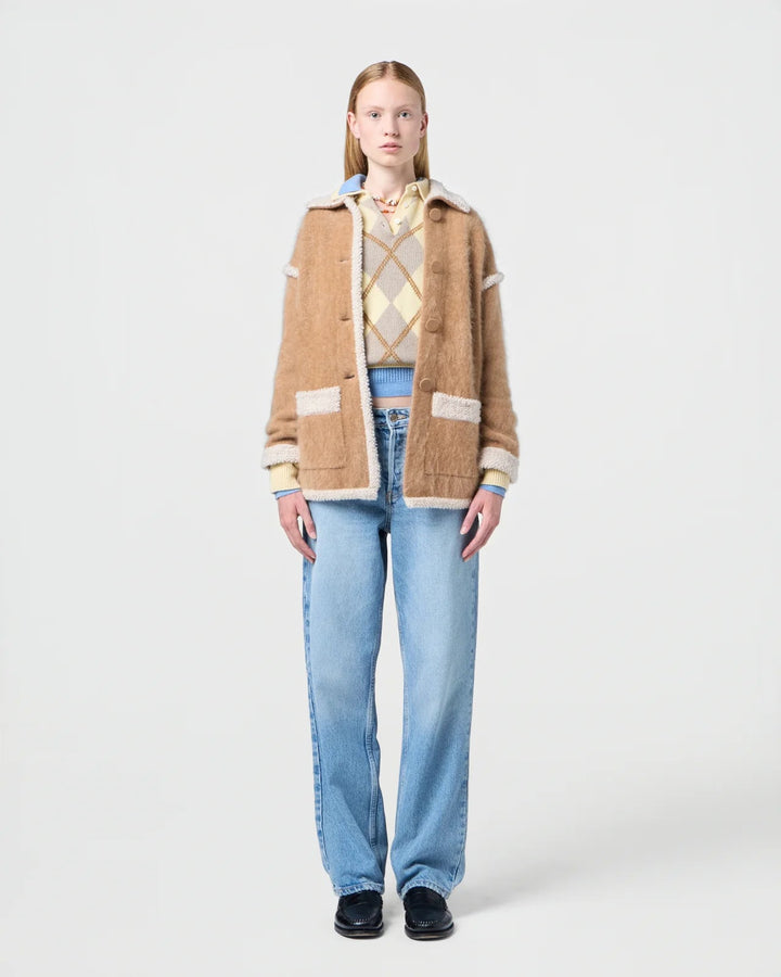 Guest in Residence - Grizzly Jacket in Almond/Oatmeal - Kalifornia Jean Bar