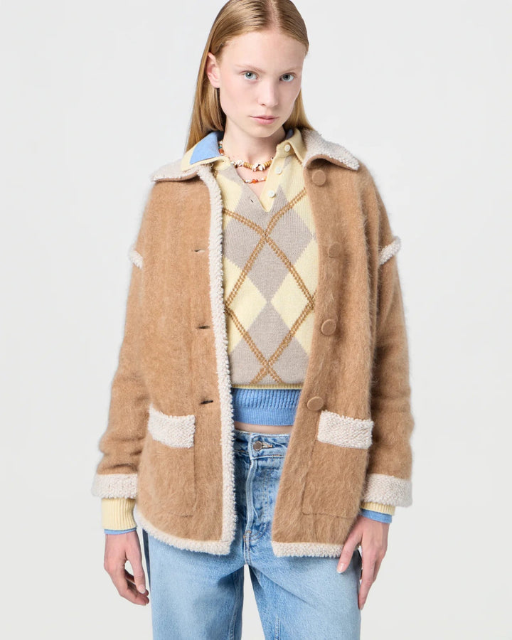 Guest in Residence - Grizzly Jacket in Almond/Oatmeal - Kalifornia Jean Bar