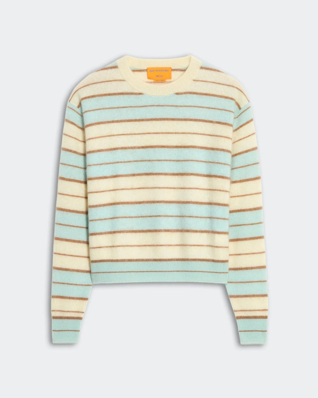 Guest in Residence - Grizzly Stripe Crew Seaglass Combo - Kalifornia Jean Bar