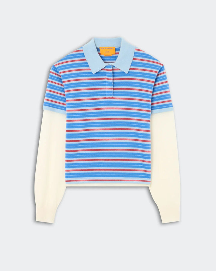 Guest in Residence - Layered Rugby Clear Stripe Combo - Kalifornia Jean Bar