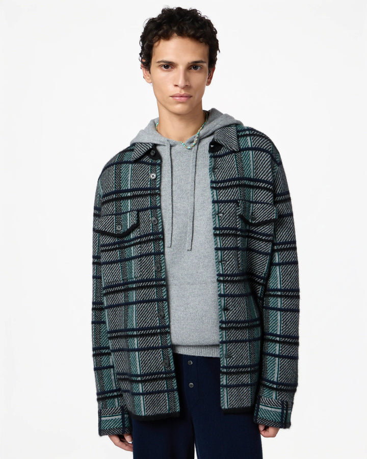 Guest in Residence - Plaid Work Shirt Black Combo - Kalifornia Jean Bar