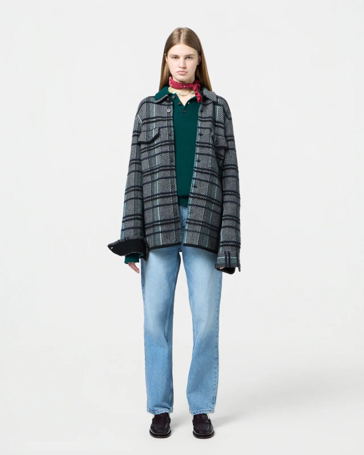 Guest in Residence - Plaid Work Shirt Black Combo - Kalifornia Jean Bar