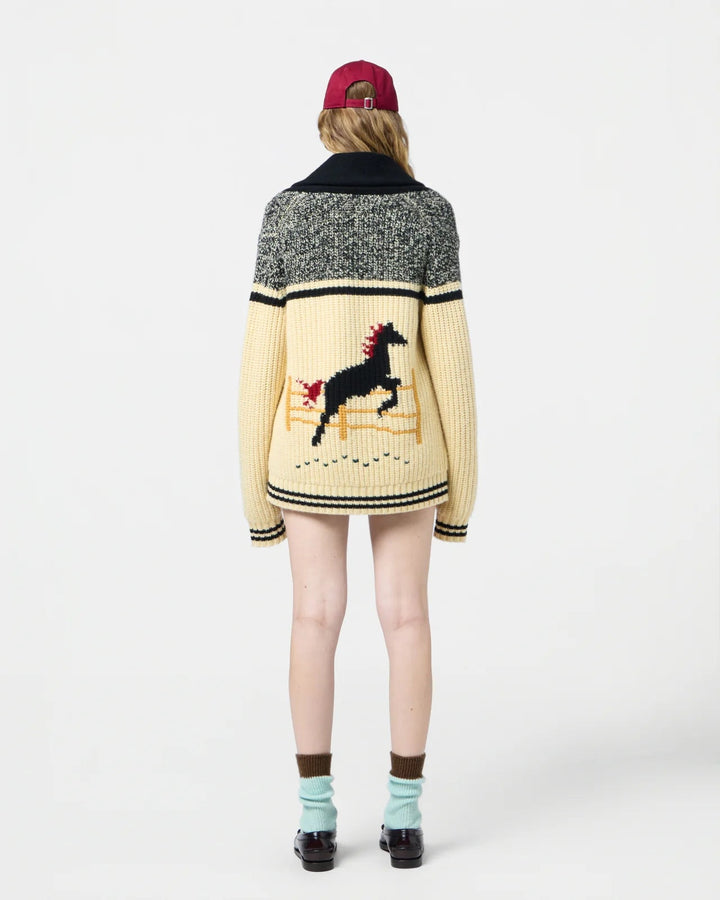 Guest in Residence - Rodeo Cardigan in Butter - Kalifornia Jean Bar