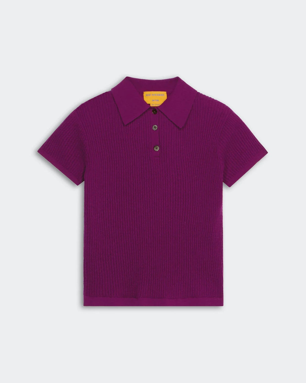 Guest in Residence - Shrunken Polo in Aubergine - Kalifornia Jean Bar