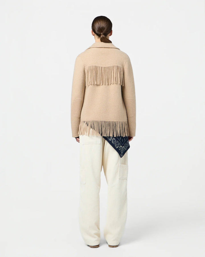 Guest in Residence - Western Fringe Jacket in Dune - Kalifornia Jean Bar