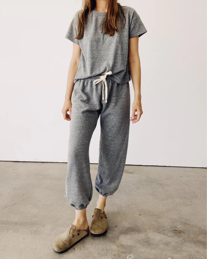 Hey Gang - Sweatpants in PE Grey - Kalifornia Jean Bar