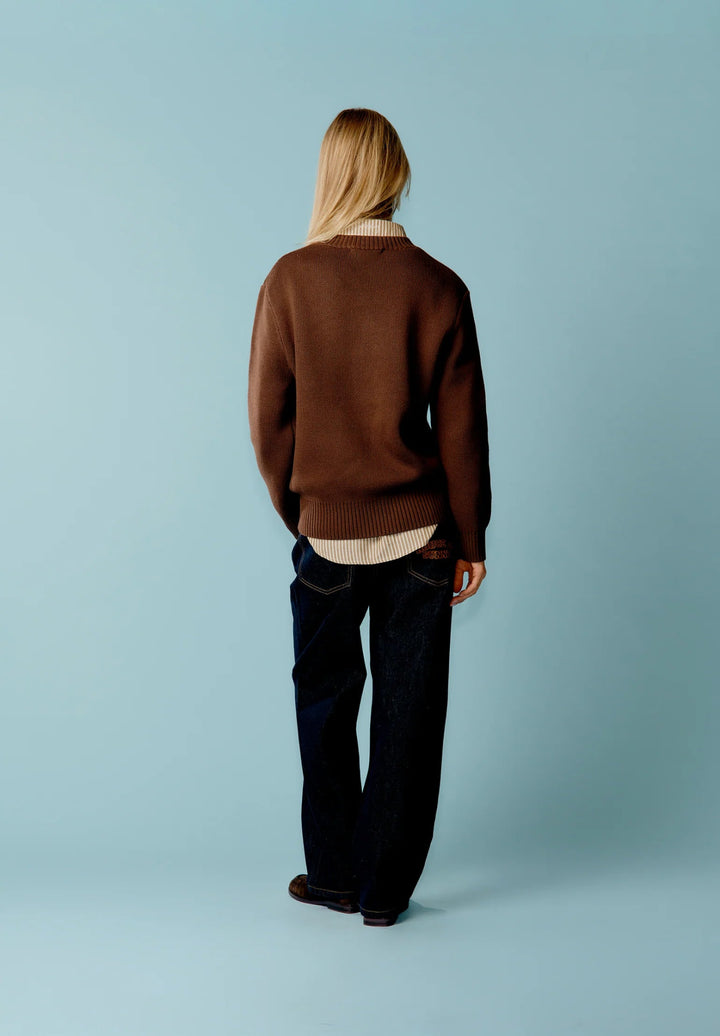 House of Sunny - Labrador Sweater in Tobacco - Kalifornia Jean Bar