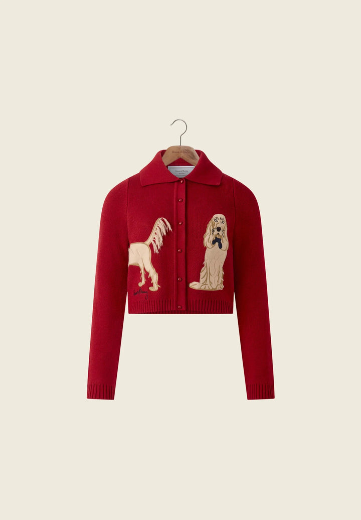 House of Sunny - The Lady Tripper in Ruby Red - Kalifornia Jean Bar