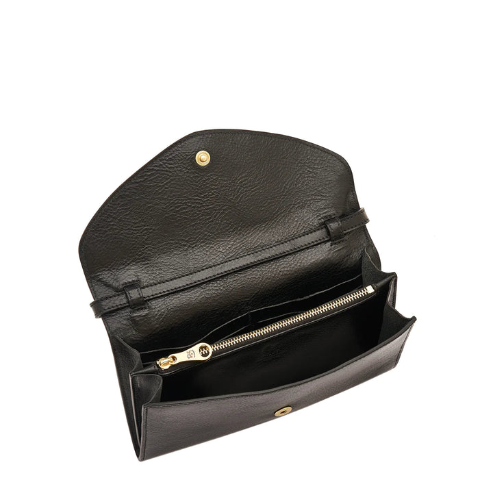 IL BISONTE - Bigallo Women's Clutch Bag in Black - Kalifornia Jean Bar