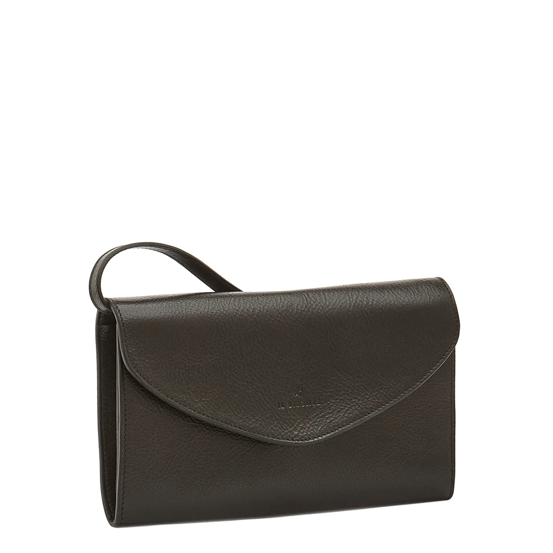 IL BISONTE - Bigallo Women's Clutch Bag in Black - Kalifornia Jean Bar