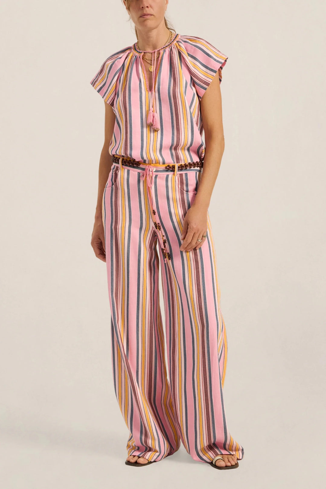Ilio Nema - Odin Pants Samos Stripe - Kalifornia Jean Bar
