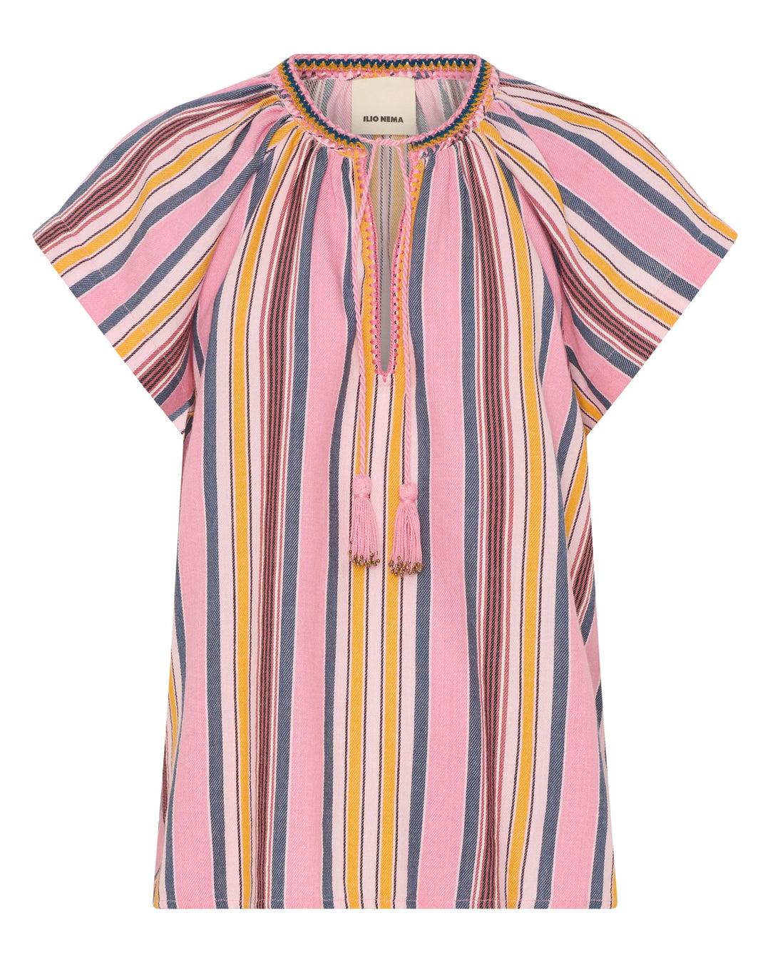 Ilio Nema - Zetus Samos Stripe Top - Kalifornia Jean Bar