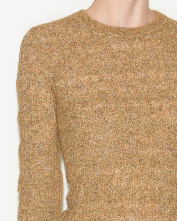 Isabel Marant - Acia Knit Sweater in Honey - Kalifornia Jean Bar