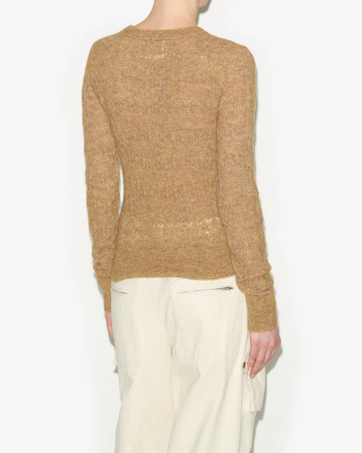 Isabel Marant - Acia Knit Sweater in Honey - Kalifornia Jean Bar