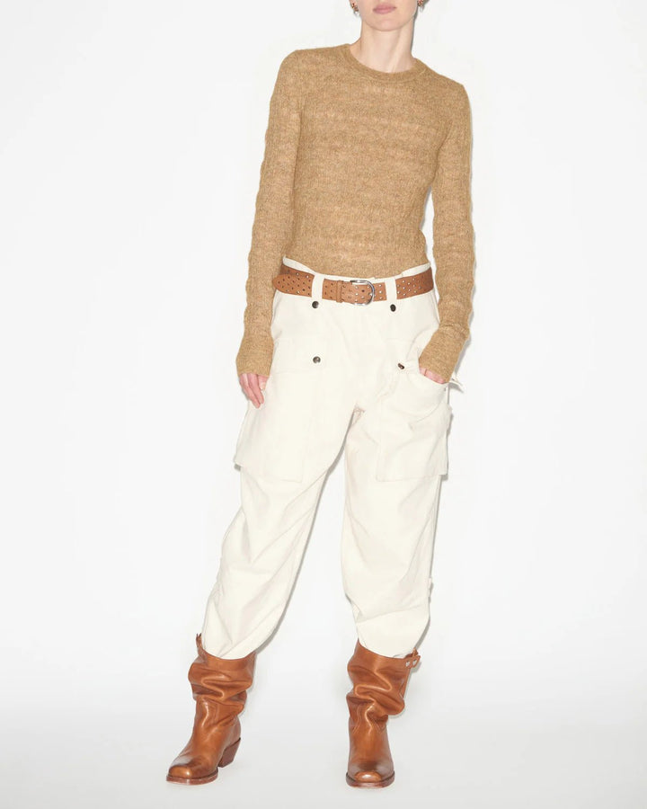 Isabel Marant - Acia Knit Sweater in Honey - Kalifornia Jean Bar