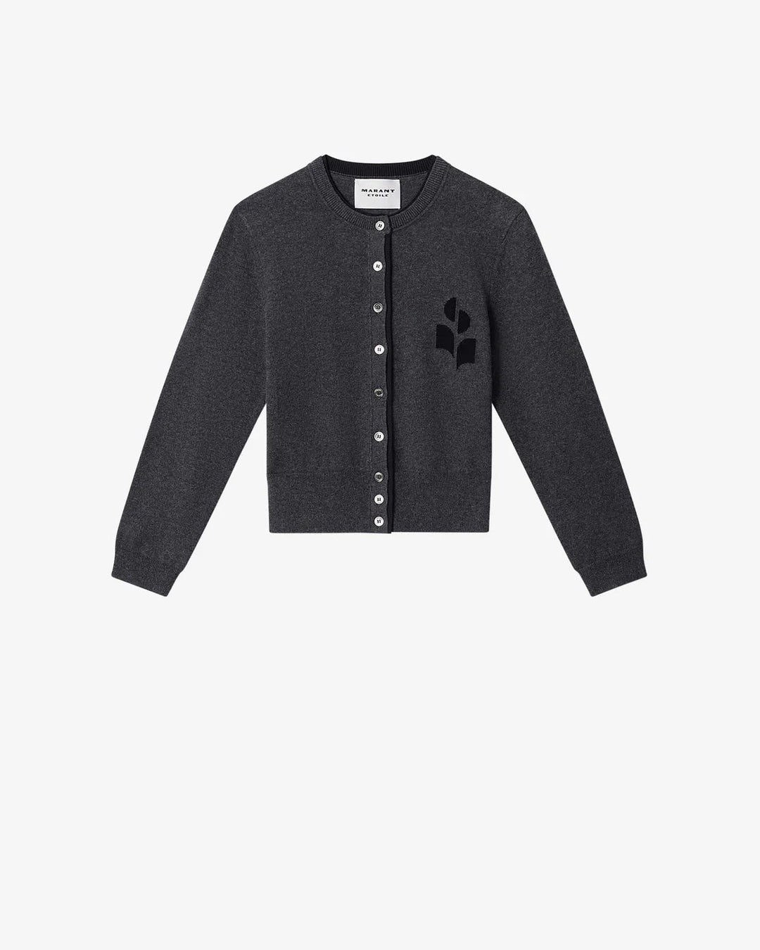 Isabel Marant - Anthracite Black Lona Cardigan - Kalifornia Jean Bar