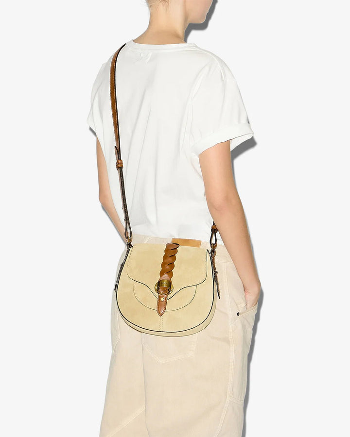 Isabel Marant - Beige Altay Small Shoulder Strap - Kalifornia Jean Bar